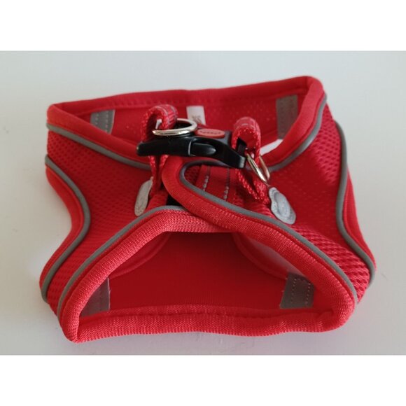 Joytale Step in Dog Harness, Breathable Mesh, Reflective Soft Padded-Red Medium - Picture 3 of 16